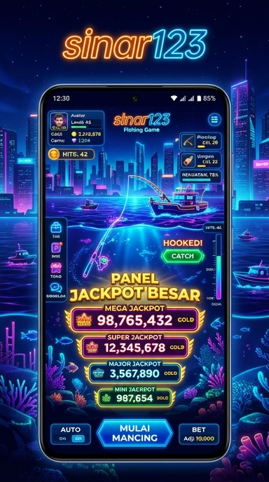 Pengguna sedang menjelajahi berbagai kategori aplikasi di sinar123.